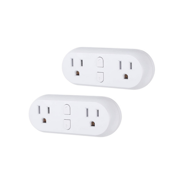 Pack De 2 Enchufes WiFi Inteligentes