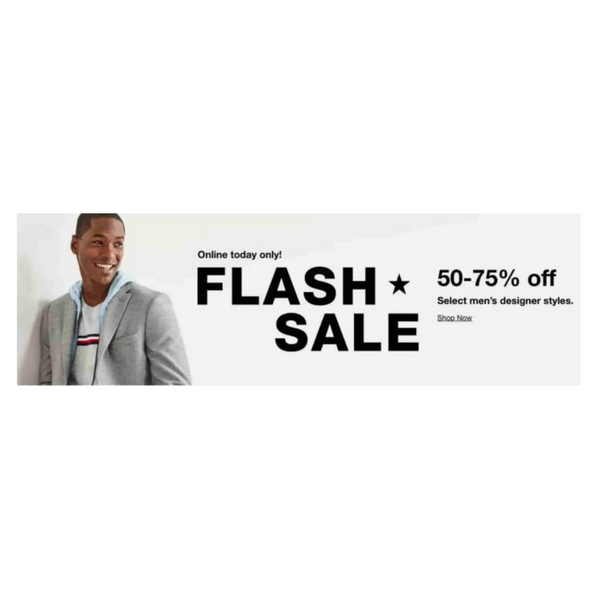 Macy’s Flash Sale! Up To 75% Off Men’s Suits, Shirts, Pants, Shoes, And More!