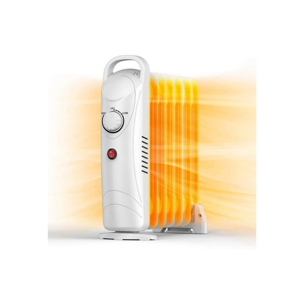 Electric Oil Space Radiator Heater With Adjustable Thermostat