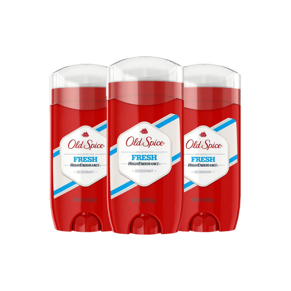 Pack Of 3 Old Spice High Endurance Long Lasting Deodorant