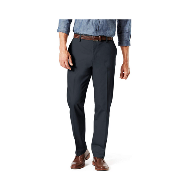 Dockers Pantalones Signature Lux de corte recto para hombre