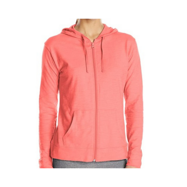 Hanes Women's Jersey Full Zip Hoodies (5 Colors)