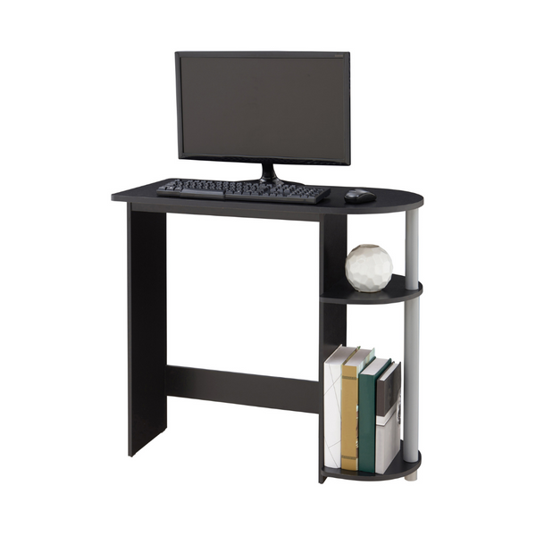 Mainstays Computer Desk with Builtin Shelves PzDeals