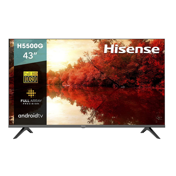 Hisense 43-Inch Full HD Smart Android TV with Voice Remote (2020 Model)