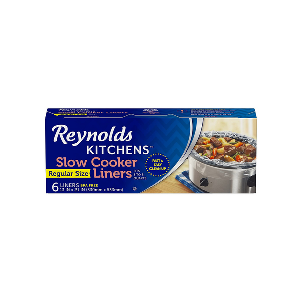 6 Reynolds Kitchens Slow Cooker Liners