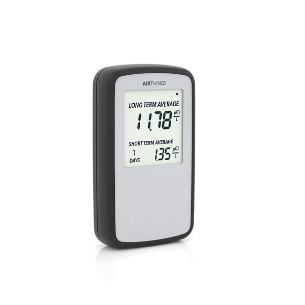 Detector de radón Corentium Home de Airthings 223 Portátil, ligero