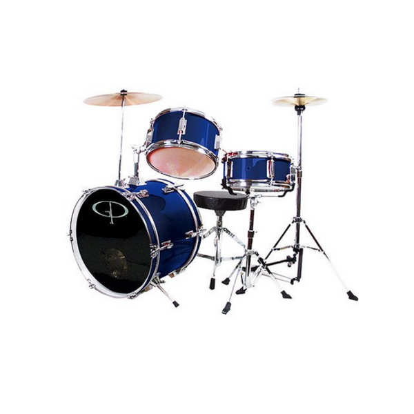 Learn to Play GP Percussion 3 Piece Junior Drum Set