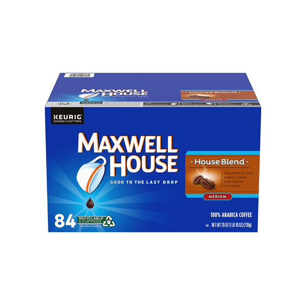 84 Maxwell House House Blend Medium Roast K-Cups