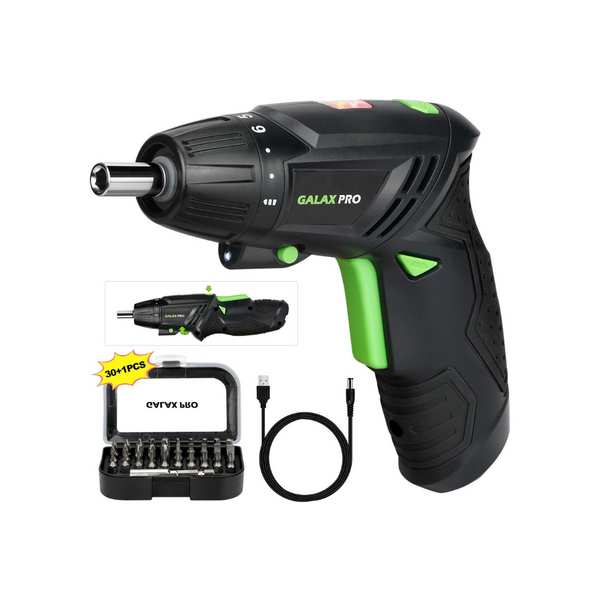 Cordless Electric Screwdriver With 31 Accessories