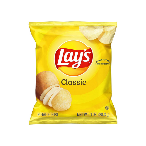 40 Bags Of Lay's Classic Potato Chips