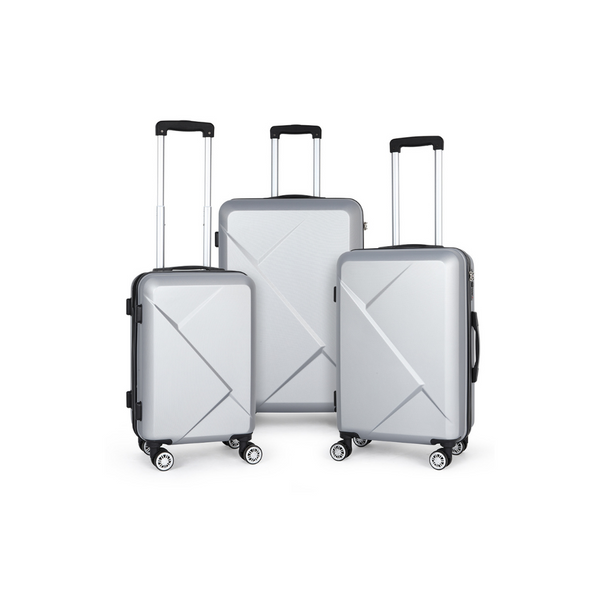 3 Piece Hard Shell Luggage Set (5 Colors)