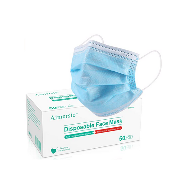 50 Disposable Face Masks
