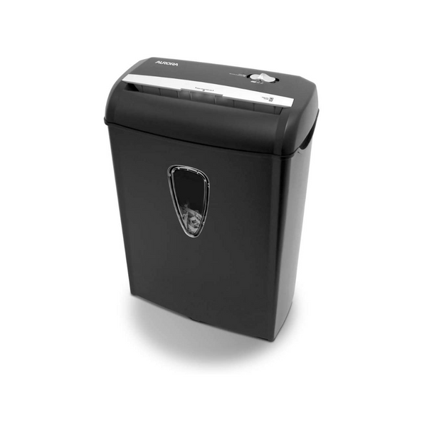 Destructora de papel transversal Aurora de 8 hojas