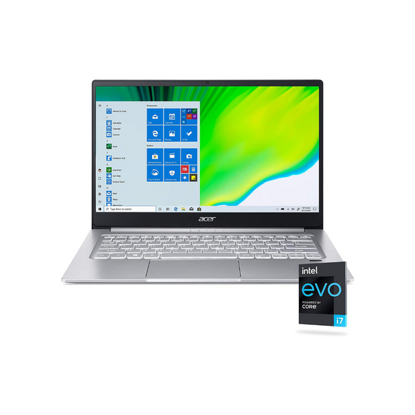 Laptop Acer Swift 3 Intel Evo delgada y liviana, 14" Full HD, Intel Core i7-1165G7