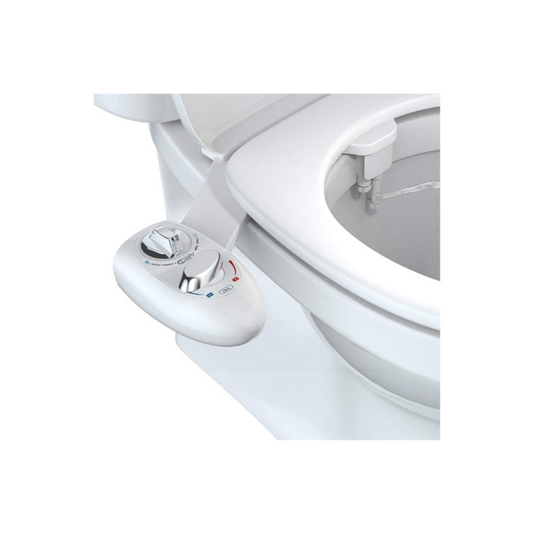 Non-Electric and Self Cleaning Bidet Toilet Seat Attachment
