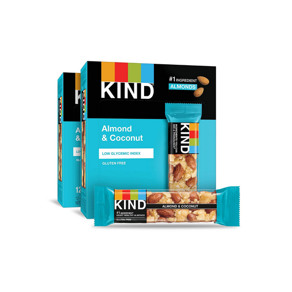 24 KIND Bars, Almond and Coconut, Gluten Free