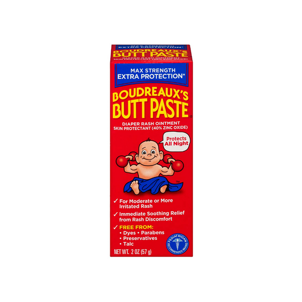 Boudreaux’s Butt Paste Maximum Strength Diaper Rash Ointment