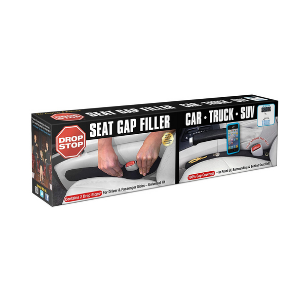 Drop Stop - The Original Patented Car Seat Gap Filler - Set of 2