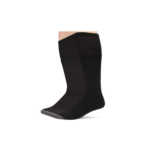 12 pares de calcetines tubulares de doble defensa para hombre de Fruit Of The Loom