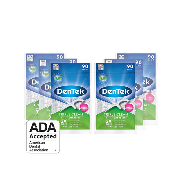 540 púas de hilo dental DenTek Triple Clean