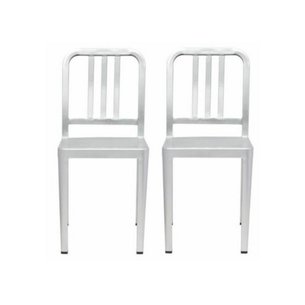 Juego De 2 Sillas De Comedor Caffe