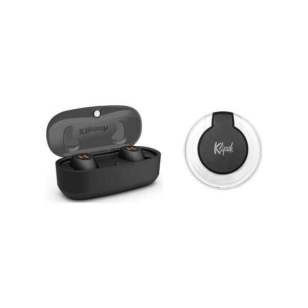 Klipsch S1 True Wireless Earphones with Wireless Charging Pad