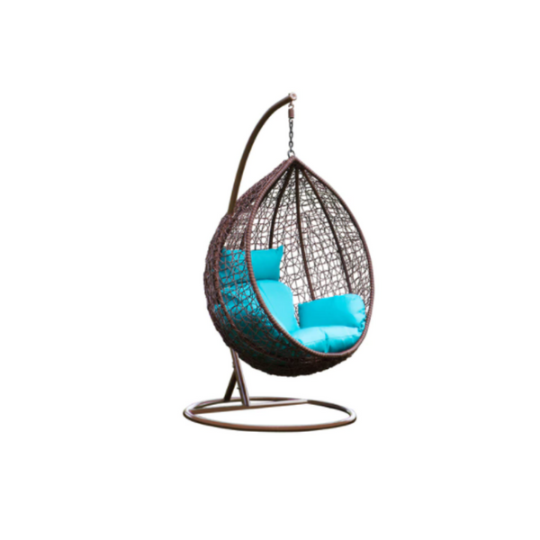 Grand Outdoor Hanging Swing Chair With Stand