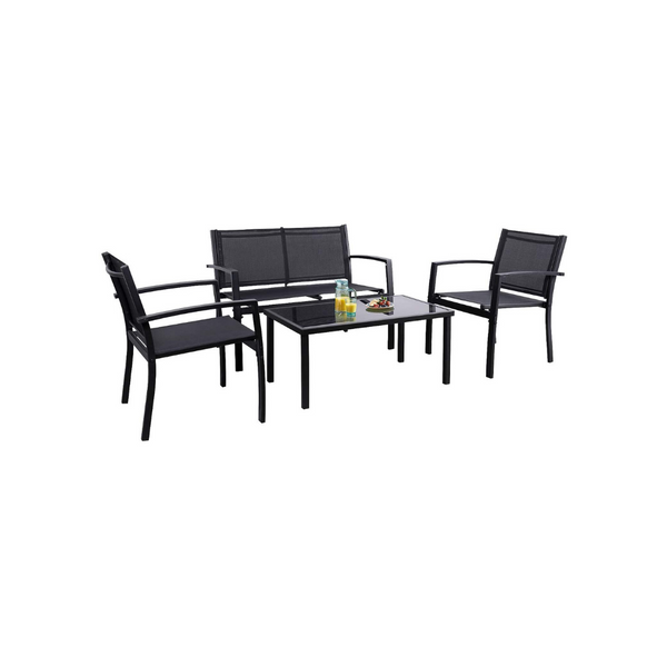 4 Piece Patio Outdoor Furniture