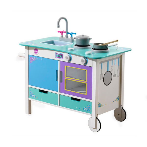 Plum Play Cook-a-Lot Trolley Wooden Play Kitchens