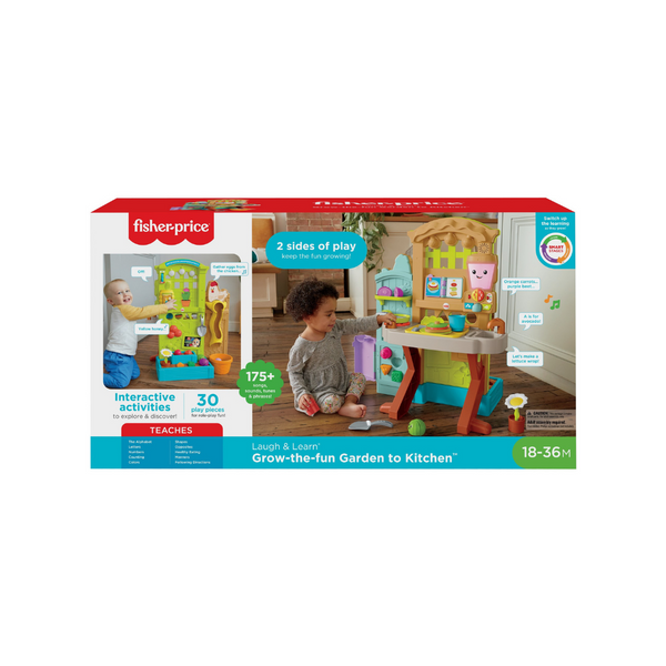 Fisher-Price Laugh & Learn Grow-The-Fun Garden Play Kitchen