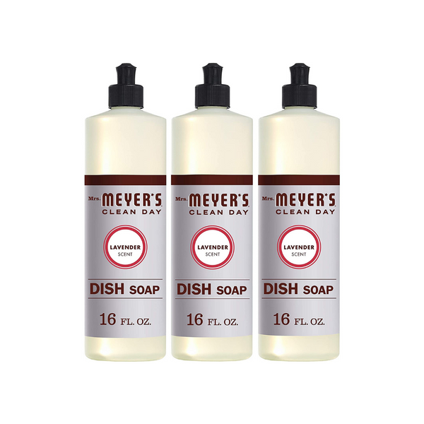 Pack Of 3 Mrs. Meyer's Clean Day Liquid Dish Soap
