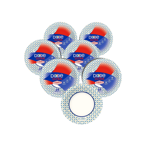 Pack Of 156 Dixie 20oz Ultra Paper Bowls