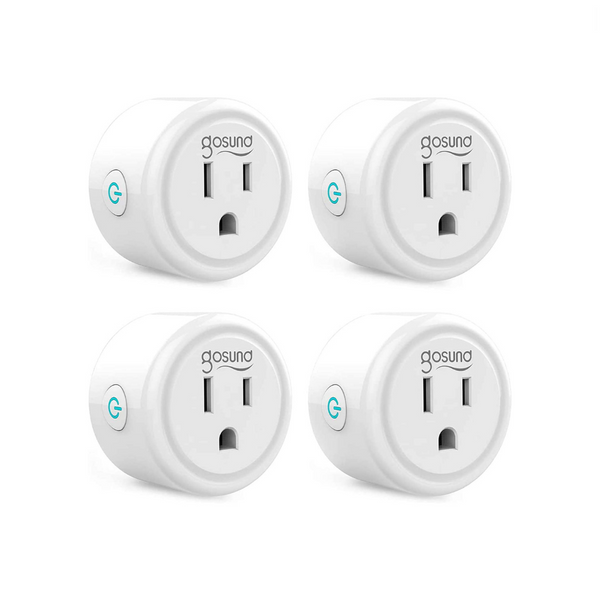 4 Gosund Mini Smart Plugs