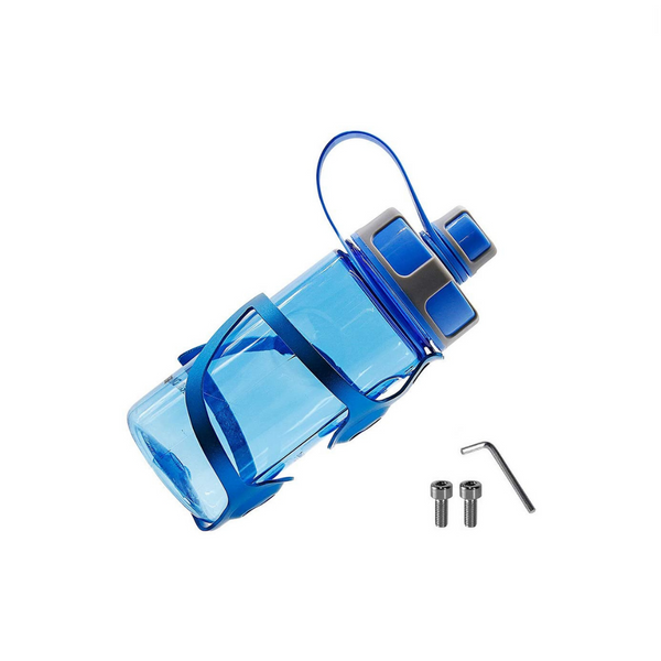 Botella de agua y soporte para bicicleta