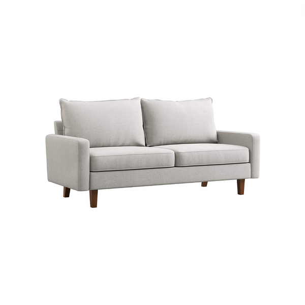 Couch with Solid Wood Frame