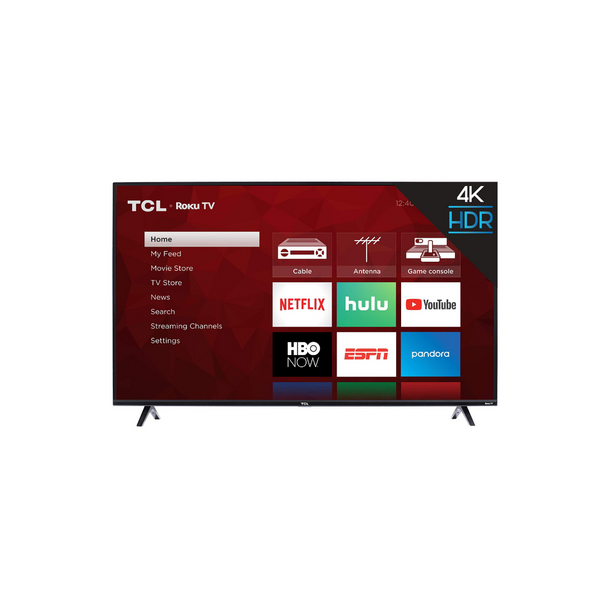 TCL 43" Class 4K UHD LED Smart Roku TV