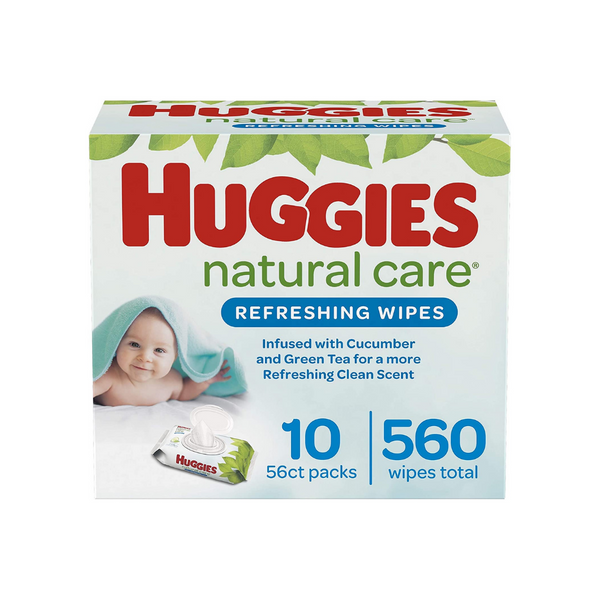 560 Huggies Natural Care Refreshing Baby Wipes