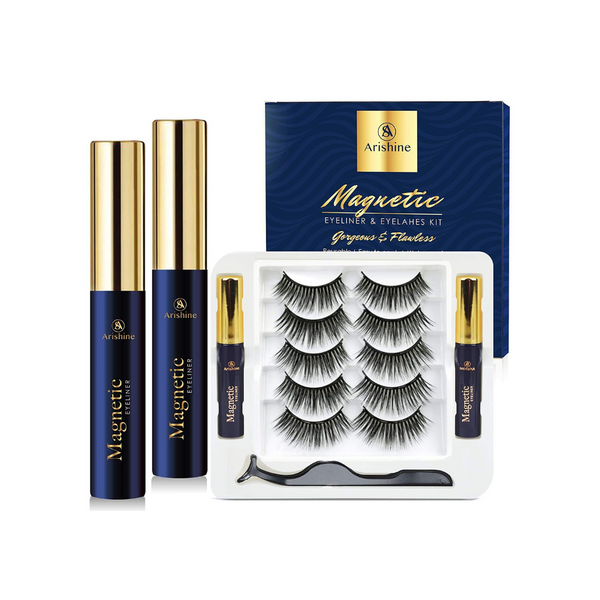 Hasta 24% de descuento en pestañas y delineadores magnéticos Arishine