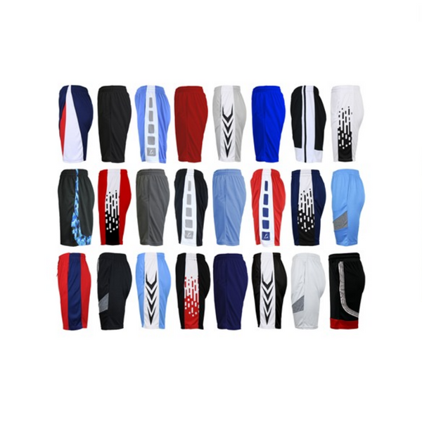 Pack de 5 pantalones cortos de malla surtidos Galaxy by Harvic para hombre