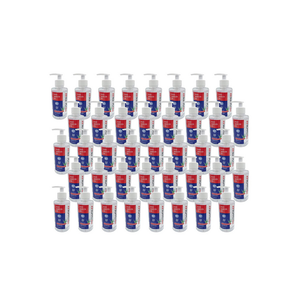 40 Bottles Of 8oz SupplyAID 80% Alcohol Based Hand Sanitizer Gel