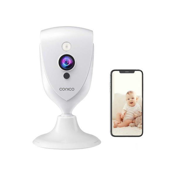 Monitor de bebé de seguridad inalámbrico 1080P HD
