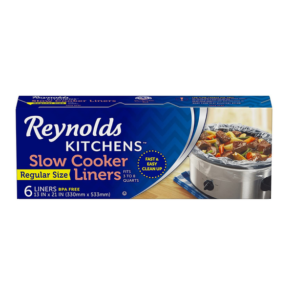 6 Reynolds Kitchens Slow Cooker Liners