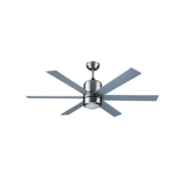 Design House Indus Sol 48 in. Indoor Satin Nickel Ceiling Fan with Light