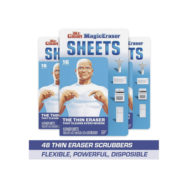 48 hojas de borrador mágico Mr. Clean