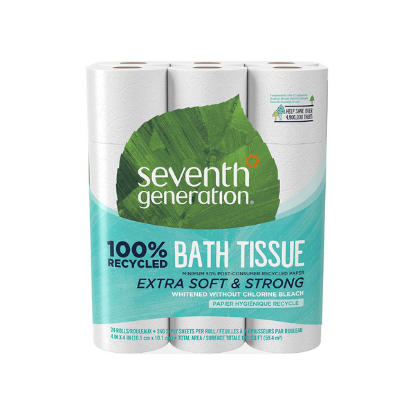 48 Rolls Of Seventh Generation Toilet Paper