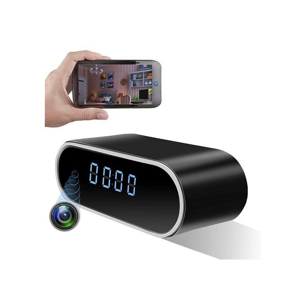 Wireless Spy Hidden 1080P Camera Clock