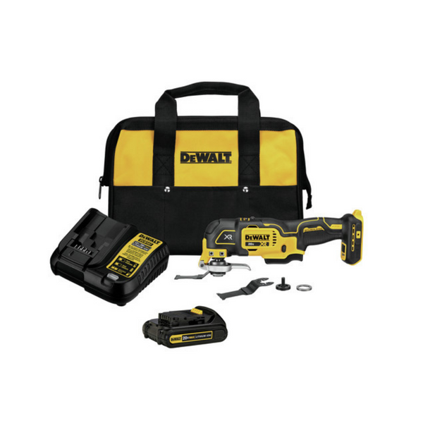 DeWALT 20V MAX XR 3-Speed Oscillating Tool Kit w/ Battery & Charger