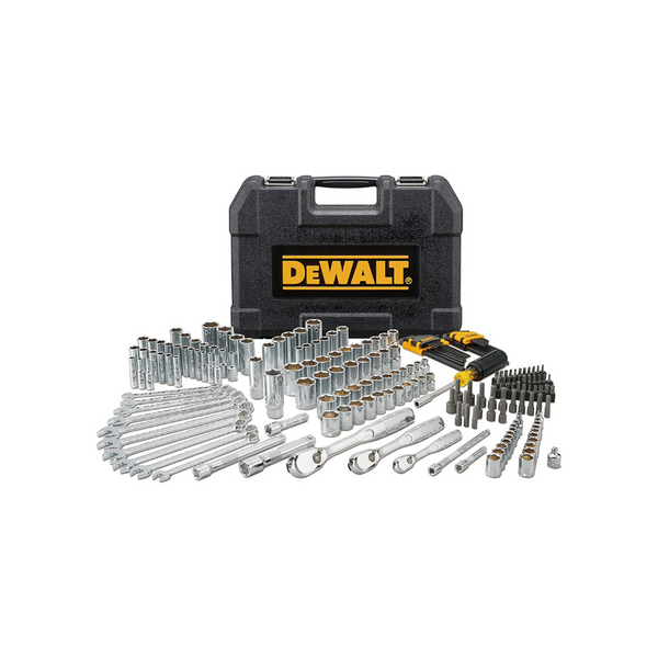 Juego de herramientas mecánicas Dewalt de 205 piezas