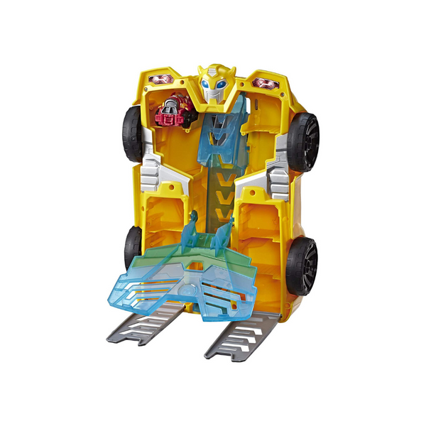 Torre de Pista 2 en 1 Transformers Playskool Heroes Rescue Bots