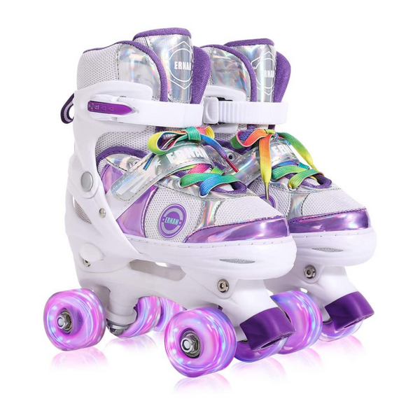 Kids Roller Skates with All Wheels Light Up